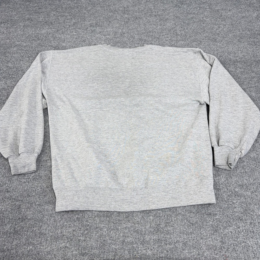 Vintage Russell Athletic Sweatshirt Men Large Made in USA 90s Gray Crewneck READ - Picture 11 of 12